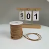 Corda Trançada, Corda de Camurça, Corda de Pele de Veado, Cordão, Corda de Couro de Vaca, Flor para Presente Embalagem Têxtil para Casa, Materiais para Corda de Trança DIY