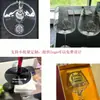 Copos de Vinho Tinto de Haste Alta de Vidro de Cristal Copos de Champanhe Conjunto de 2 Copos de Champanhe Criativos em Forma de Coração para Casa Em Estoque Atacado