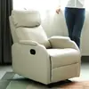 Sofá para Salón de Uñas, Silla de Masaje de Pies, Silla Eléctrica de Masaje de Tela para Belleza, Extensión de Pestañas, Spa de Pies, Sillón Reclinable Multifuncional