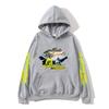 Suéter Código Europeu Edgerunners Cyberpunk Estampado Edge Walker Suéter com Capuz Cyberpunk