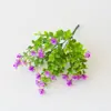 Flores Artificiales de Gran Venta Transfronteriza, Venta al por Mayor de Flores Artificiales de Plástico, Eucalipto Artificial, Camelia y Otras Flores de Plástico de Ingeniería