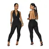 C7858 Transfronterizo 2026 Nueva Moda Femenina Más Vendido Estilo Europeo y Americano Jumpsuit sin Tirantes con Estampado de Pedrería