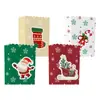Bolsa de Regalo de Papel Nueva de Navidad Bolsa de Regalo de Dulces para Nochebuena 3 Navidad Fiesta de Cumpleaños