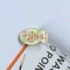 Grampo de Cabelo Peixe com Padrão Colorido, Grampo de Pescada Fofo e Transparente, Presilha Estilo Doce para Franja Lateral de Menina, Acessório de Cabelo de Desenho Animado