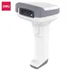 Escáner con cable Deli 14952W para código QR, logística, paquetería exprés, pistola de códigos de barras, caja registradora de supermercado, escáner de pago