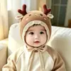 Gorro para bebé para otoño e invierno, bonito gorro de punto para niños, niñas, bebés y niños pequeños, cálido gorro de lana para proteger las orejas en invierno