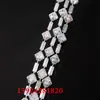 Cortina de Contas para Casamento Corredor de Casamento Decoração de Árvore de Cristal Corrente de Contas Salão de Casamento Adereços de Decoração de Árvore de Natal Contas de Madeira