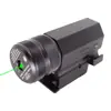 Mira Laser Ponto Vermelho Tática Metal Vermelho Verde Calibração Lanterna Laser 2 em 1