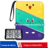 Amazon Novo Livro de Cartas Pokemon Tesouro Sonho 4 9 Livro de Cartas de Jogo Desenho Animado PU Livro de Coleção de Jogos