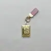 Colgante de la Fortuna de Oro Puro 999 Llavero de Oro Colgante para Coche Regalo para Amigos y Familiares Regalo Atractor de Riqueza Disponible para Venta al por Mayor