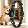 Dispositivo Anti-Ladridos Nuevo Transfronterizo, Dispositivo Automático de Entrenamiento para Perros, Collar de Entrenamiento Eléctrico para Perros con Pantalla Táctil a Color Impermeable