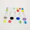 Hebilla Inteligente Nuevo Colorido Transparente Redondo Portatarjetas Accesorios Clip de Tarjeta de Color Sólido Accesorios de Fijación de Tarjetas Juguetes de Juegos de Mesa Venta al por Mayor