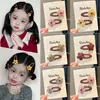 Presilhas de Cabelo Flor de Lã Outono e Inverno para Meninas, Presilhas para Franja, Grampos de Cabelo, Presilhas para Testa, Presilhas BB, Pequenos Acessórios de Cabelo para Meninas