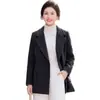 2026 Nuevos y Modernos Cárdigans Transfronterizos Otoño-Invierno para Madres, Tallas Grandes para Personas de 50-60 Años, Abrigos Versátiles Estilo Chanel