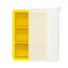 Bestseller transfronterizo, charola de silicona para cubitos de hielo de 6 cavidades, molde de bola de hielo de silicona, molde de hielo cuadrado, caja de hielo de 6 compartimentos, molde de hielo grande de silicona para whisky