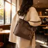 Bolso de Hombro Estilo Dibujo Animado Occidental en Relieve Gran Capacidad Bolso de Axila para Mujer 2025 Nuevo Bolso de Mensajero Satchel Tote para el Trabajo