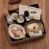 Vela Perfumada de Cáscara de Coco Caja de Regalo de Aromaterapia Incienso Libre de Humo Cera de Coco Hecha a Mano Fragancia Souvenir de Vacaciones de Alta Gama
