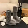 Primer Encuentro Ji Gray Botas de Nieve para Mujer 2026 Invierno Nuevo Estilo Suela Gruesa Aumento de Altura Interior Con Forro de Terciopelo Espeso Zapatos de Algodón para Nieve para Mujer