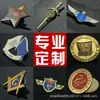 Insignias Metálicas Personalizadas, Broches de Imitación Esmalte, Medallas, Logotipos, Monedas Conmemorativas Personalizadas, Insignias Escolares de Dibujos Animados Lindos de Anime