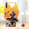 Marcador Periférico Ninja Naruto Kakashi Uchiha spot Metal Vazado Marca Secundária Papelaria Ornamentos
