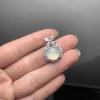 Material Caballo de Hielo Alto Calcedonia Colgante con Incrustaciones de Plata Ágata con Incrustaciones de Oro Jade Jade Buda Masculino Colgante de Calabaza