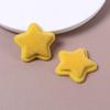 Doce Moda Versátil Pelúcia Grande Colorida Estrela de Cinco Pontas Adorno de Cabeça Presilha para Cabelo Acessórios de Joalheria DIY Atacado