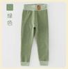 Pantalones cálidos de otoño e invierno para niños, pantalones de lana de seda, pantalones de otoño gruesos de doble capa, leggings de cintura alta para niños y niñas