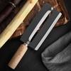 Cuchillo de caña de acero al carbono grande de punto de fábrica cuchillo para pelar lechuga cuchillo para piña acero inoxidable rallador de melón cuchillo para fruta cuchillo de puesto