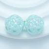 Colorido AB cor sólida bola de lã diy pulseira brincos de gancho de cabelo frisado material buraco reto estrela de cinco pontas acessórios de jóias