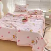 Quilt de Verão de Algodão Lavável Desenho Animado Sanrio Transfronteiriço Amazon Lavável à Máquina Kuromi Quilt Refrescante de Verão para Crianças Quilt de Ar Condicionado