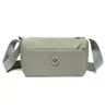Bolsa de Ombro Nova Moda Verão 2026 Casual Versátil Pequena Quadrada Multicamadas Leve de Ombro Único Transversal Feminina Pequena
