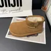 Zapatos de Nieve Birkenstock Algodón para Mujer Felpa 2026 Invierno Más Terciopelo Engrosados Cálidos Suela Gruesa Botines Cortos Cuero Escarchado Elegantes