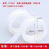 Cinta Selladora Impermeable de Materia Prima Cinta de Sellado Cinta de Caucho Crudo Cinta Selladora de Ptfe Alargada y Engrosada Tubería de Gas Válvula de Ángulo para Fontanería