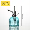 Bico Pulverizador de Pressão Manual Colorido para Doces, Regador, Pulverizador de Jardinagem, Frasco Pulverizador de Vidro