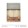 Habitación Modelo Libros Reales Adornos Lujo Ligero Moderno Muebles de Habitación Modelo Adornos de Libros Decorativos Libros Reales Decorativos en Inglés