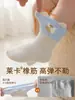 Calcetines para niños para primavera y otoño, calcetines de media pantorrilla con orejitas, calcetines de algodón para niños, calcetines de media pantorrilla para bebé, calcetines de algodón sin costuras para recién nacidos al por mayor