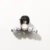 Presilha de Cabelo Pequena Modelo Novo Transfronteiriço 4cm, Presilha de Cabelo Elegante Pequena Estilo Chanel para Mulheres, Mini Presilha de Cabelo Estilo Ins, Mini Presilha de Garra Acessório de Cabelo