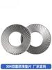 Acero Inoxidable 304 Arandela de Bloqueo Impresa Oblicua de Doble Cara Forma de Plato Antiaflojamiento Antideslizante Antirretroceso Empaque M3M4M5M6M8M10