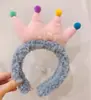 Diadema con lazo y horquilla para el pelo, diseño de Mickey y una pequeña flor, estilo coreano