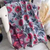 Versión Coreana de Dandelion 2025 Otoño e Invierno Nuevo Bufanda de Imitación Cachemir Protector de Cuello Espeso de Doble Cara para Mujer Chal para Aire Acondicionado