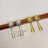 Pendientes de borlas con forma de sol retro, pendientes dorados para mujer, nuevo estilo 2026, diseño popular, que irradian un aspecto lujoso y deslumbrante