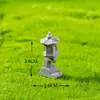 Paisaje en Miniatura Rocalla Pabellón Puente de Patos Paisajismo Jardinería Decoración Accesorios Adornos Pequeños