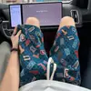 Shorts de letra graffiti estilo americano para homens e mulheres, calças retas bordadas com design de verão, shorts de praia de secagem rápida