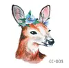 Adesivos de Tatuagem Infantis Animais Pequenos Pet Desenho Animado Meninos e Meninas Fofos à Prova d'Água Temporários para Rosto Estoque Pronto Transfronteiriço