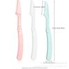 Cuchillo para Cejas Cuchillo para Rascar Cejas Especial para Mujer Plegable Portátil Seguridad Anti-arañazos Recomendar Herramienta para Afeitar Cejas para Principiantes