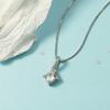 Collar de joyería japonés y coreano con cadena de clavícula de circonita, colgante sencillo que combina con todo para mujer, regalo de cumpleaños para estudiante para novia