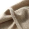 100% Cachemira Otoño e Invierno 2026 Nuevo Sombrero para Mujer Casual Color Puro Borde Enrollado Cortavientos Cálido Tejido con Protección para las Orejas