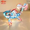 Feria del Templo del Festival de Medio Otoño Celebridad de Internet Colgando Farolillos de Flores Luminosos Se Pueden Hacer Según Fotos Otros Peces Dorados No Se Pueden Dibujar