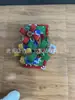 Caja de Regalo Luminosa Navideña Transfronteriza Tela Plegable Hierro Forjado Lámpara LED Caja de Regalo Centro Comercial Navideño Hotel Adornos