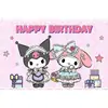 La fiesta de cumpleaños está decorada con un fondo de decoración temática de Kulomi para las actividades del nuevo dibujo animado de Amazon